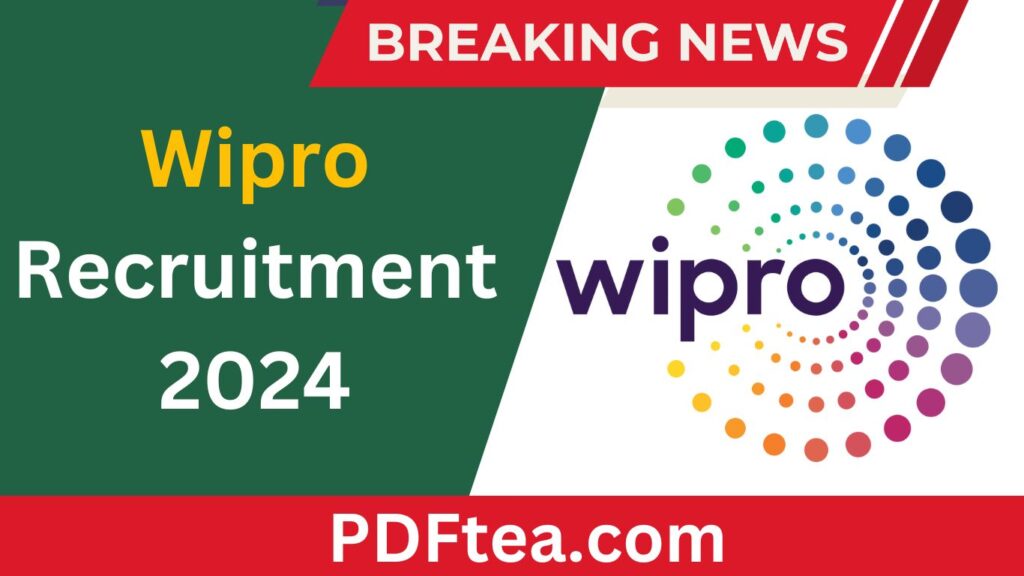 Wipro Recruitment 2024 Walkin Drive for Freshers in Content