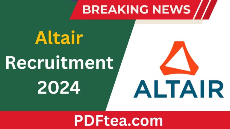 Altair Careers 2024 Software Development Engineers