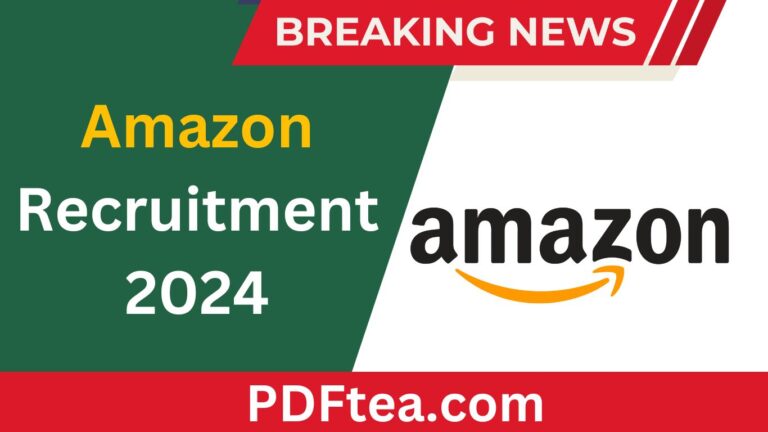 Amazon Recruitment 2024 Quality Associate