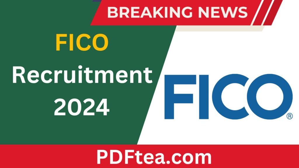 FICO Recruitment 2024 Software Engineer Opportunity at FICO Apply Now