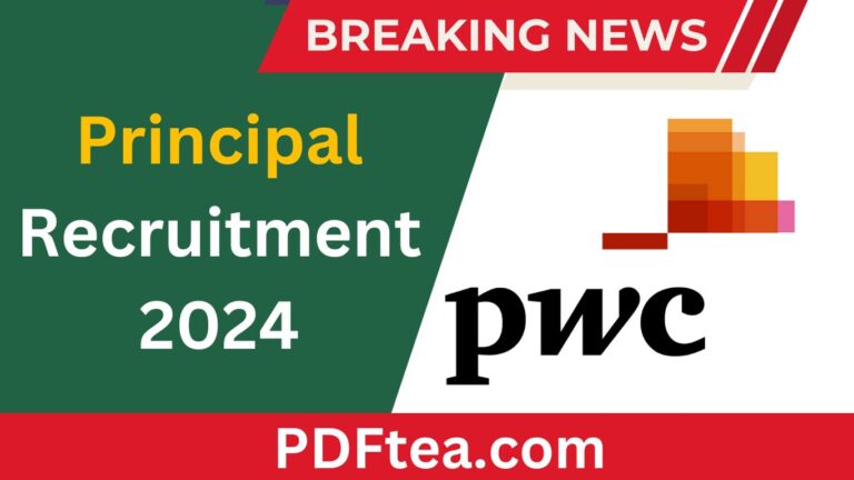PWC Recruitment 2024 Data Analytics