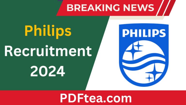Philips Recruitment 2024, Tech Intern